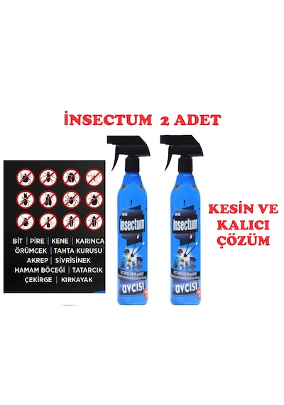 Haşere İnsectum 500 Ml X2 Adet