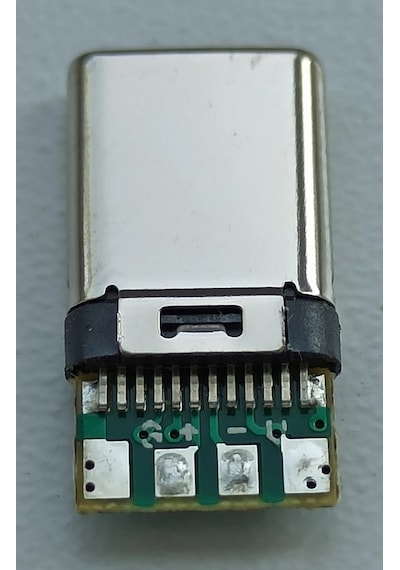 Type-C Şarj Soketi 24 Pin 10 Adet Beyaz