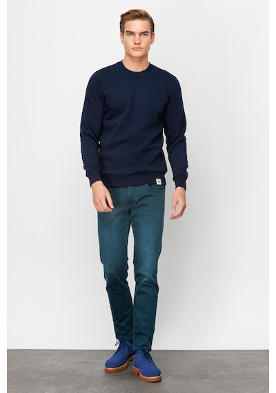 Igs İgs Erkek Lacivert Standart Bisiklet Yaka Sweatshirt Lacivert