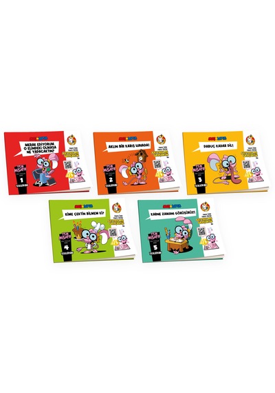 Ateş ile Barut | Yeni Misafir Ar (4D) Animasyonlu Kitap | Set 1