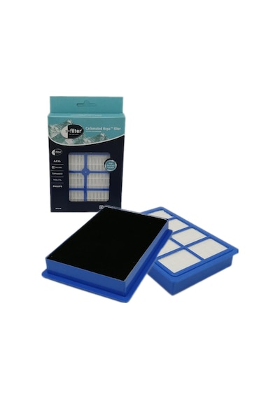 Philips Uyumlu FC 9926/07 Marathon Ultimate Karbonlu Hepa Filtre Seti