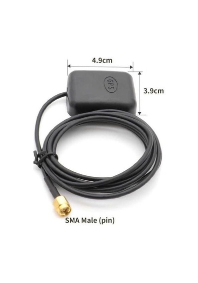 Gps Anten - 1575.42mhz - 1 X 5m Kablolu Sma Konektörlü