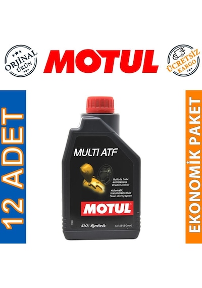 Motul Multi Atf Tam Sentetik Otomatik Şanzıman Yağı 12 x 1 L