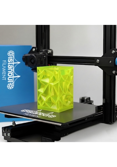 3d Baskı Pla+ Filament Neon Sarı 1 Kg Ø 1,75mm 0,05 Mm Bambu Lab Uyumlu 1.75mm