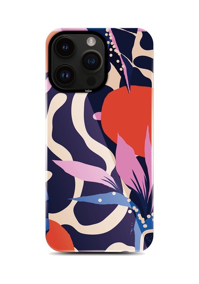 Teleplus Apple Uyumlu iPhone 14 Pro Max Kılıf Hd Desenli Kajsa Shield Plus Flower Graphic Serisi Kapak