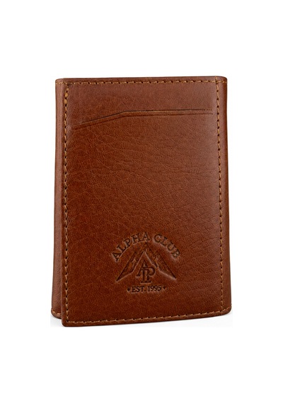 Alphaclub Bag Kadın Hakiki Deri Taba Cüzdan Ve Kartlık