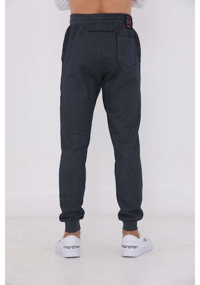 Maraton Sportswear Regular Erkek Ribana Paça Basic Lacivert Eşofman Altı 20105-lacivert Lacivert