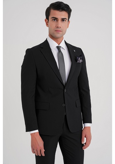 Efor Tk 917 Takım Slim Siyah Klasik Siyah