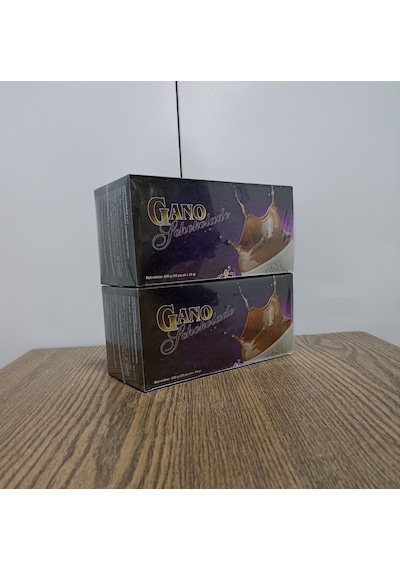 Gano Schokolade 3 İn 1 Kakaolu ve Ganoderma  İçecek 2'li 20 x 30 G