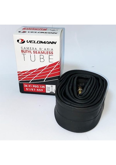 Velomann 26x1.90/2.125 IV 40mm İnce Sibop Bisiklet İç Lastik