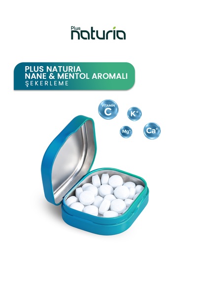 Nane & Mentol Aromalı Stevialı Şekerleme