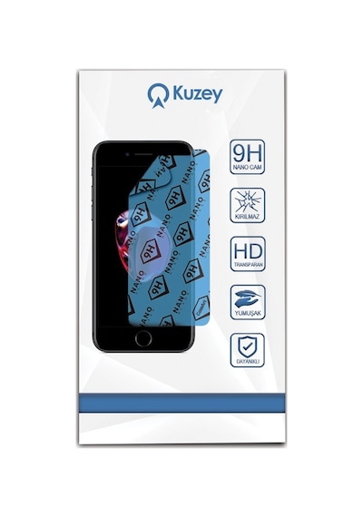 Apple Uyumlu iPhone 7 Nano Glass Esnek Kırılmaz Ekran Koruyucu Cam (474507688) 10 Tl Fark Ile Şeffaf Kılıf
