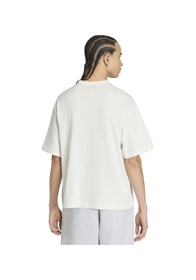 Adidas M Sl Gfx Erkek Spor Tişört - Kr1350 Beyaz