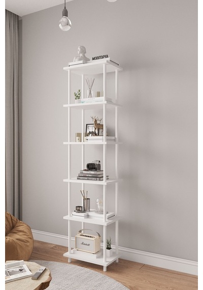 Çevir Kur 45 Cm Beyaz Kitaplık Bd 45 177 29 Cm Beyaz