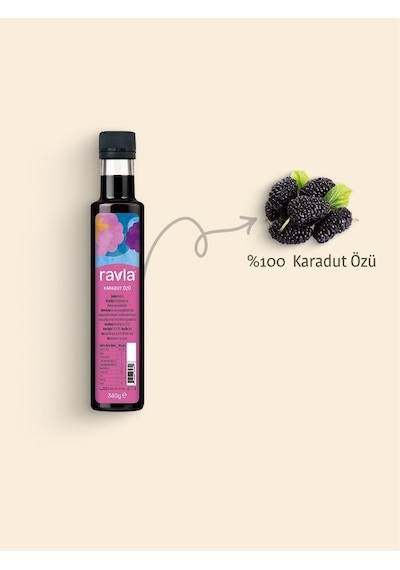 Ravla Karadut Özü - 340g
