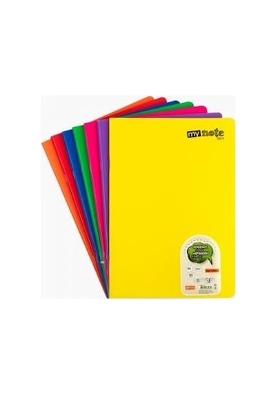 My Note Text A4 100 Yaprak Çizgili Defter Plastik Kapak