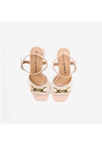 Light Beige Sandalet Kadın 5e5960ds Donna Serena T. 5960ds Bej