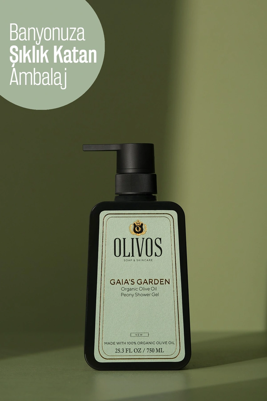 Olivos Doğal Şakayık Kokulu Zeytinyağlı Banyo Ve Duş Jeli 750 ML