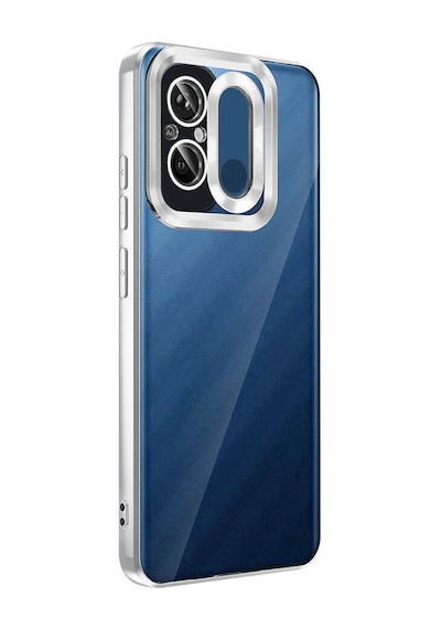 Xiaomi Redmi 12c Kılıf Kamera Lens Korumalı Logo Gösteren İnce Hafif Pazarplus Siyah