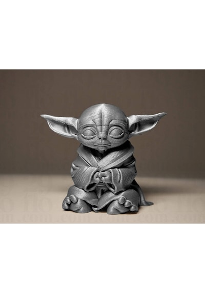 Yoda Figür Dekoratif Hediyelik Biblo - Özel Dokulu Tasarım