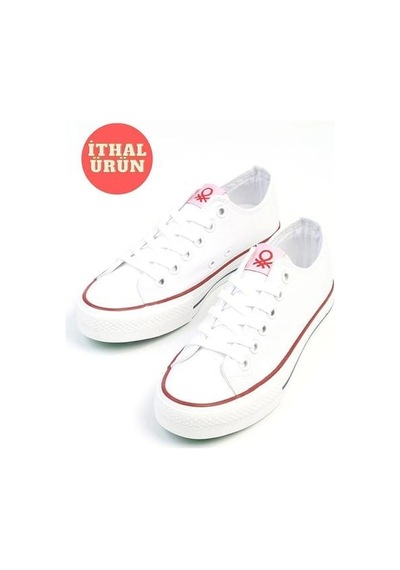 United Colors Of Benetton Benetton Bni-30196 İthal Volkanize Kadın Sneakers Ayakkabı Beyaz United Colors Of Benetton Benetton Bni-30196 İthal Volkanize Kadın Sneakers Ayakkabı Beyaz