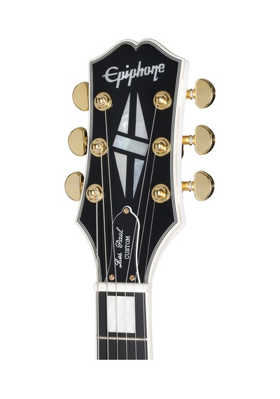 Epiphone Les Paul Custom Elektro Gitar Alpine White 104080440219
