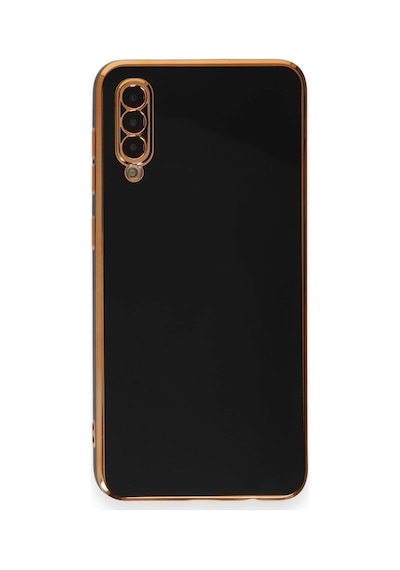 Newface - 465 - Samsung Galaxy A50 Kılıf Volet Silikon - Kmrsfres - - Siyah
