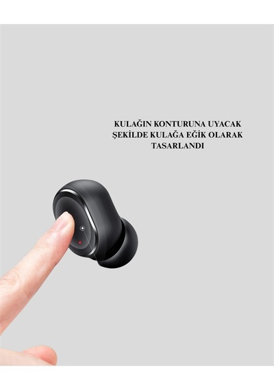 Tws Bluetooth Kulaklık Kulak İçi Kablosuz Dijital Göstergeli Çhassasiyet Cevaplayabilen