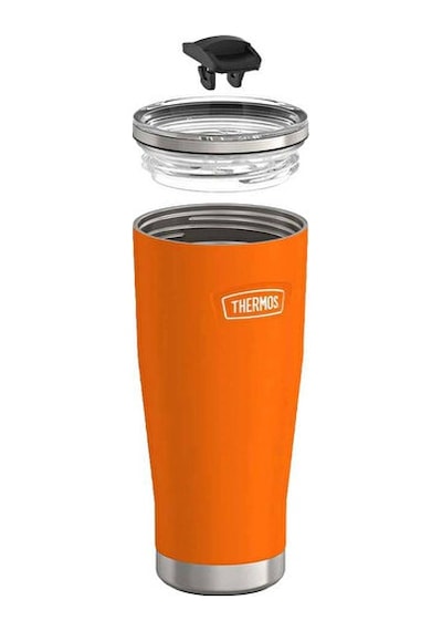 Thermos Icon Is115 0,53l Slıde Lock Mug Orange W/straw Klasik Termos Is115-023014 Turuncu Turuncu
