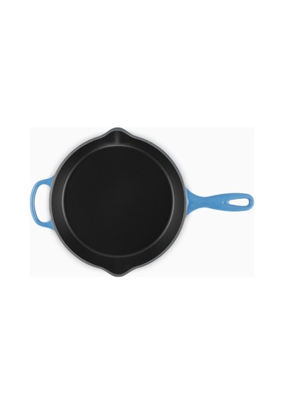 Le Creuset Profesyonel Servis Yüksek Döküm Tava 26 Cm Koyu Mavi