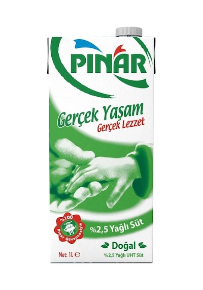Pınar%2.5 Yağlı Süt 1 L