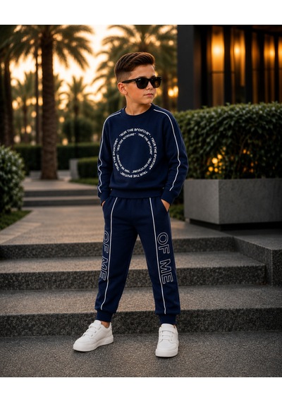 Kokoş Bebe Of Me Biyeli Erkek Çocuk Takım - 7/10 Yaş - 31910 Lacivert