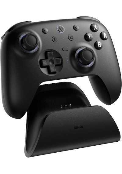 8bitdo Pro Controller Ultimate 2 Bluetooth Siyah Switch 2 Ve Windows Uyumlu, Şarj Dock Tmr Joystick