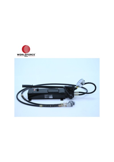Worldforce 11237 Manometre Göstergeli 1000 Bar Kare Tip 3.5 Litre Çift Etkili Dahili Hidrolik Pompa
