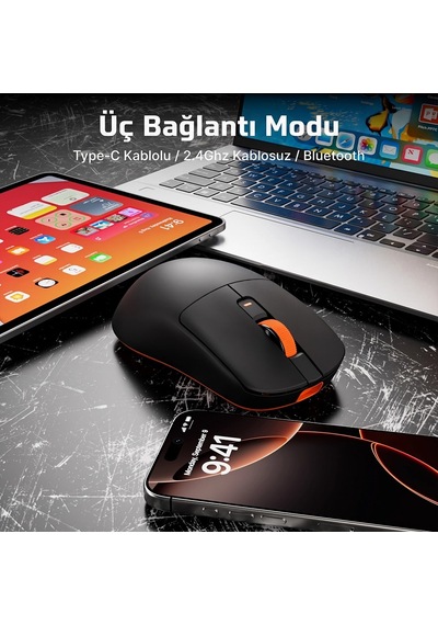 Royal Kludge Rk M30 43g Ultralight Tri-mode Kablosuz Gaming Mouse Standart