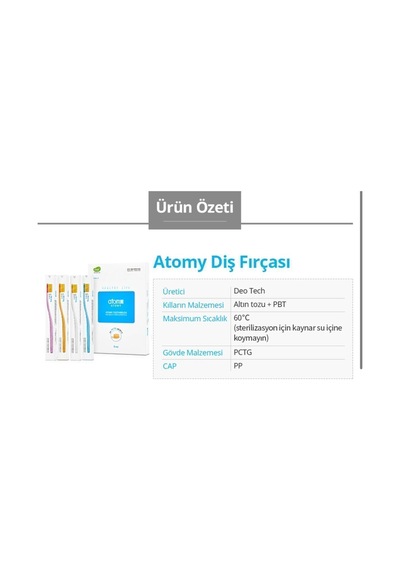 Altıntozlu Diş Fırçası 8 Adet