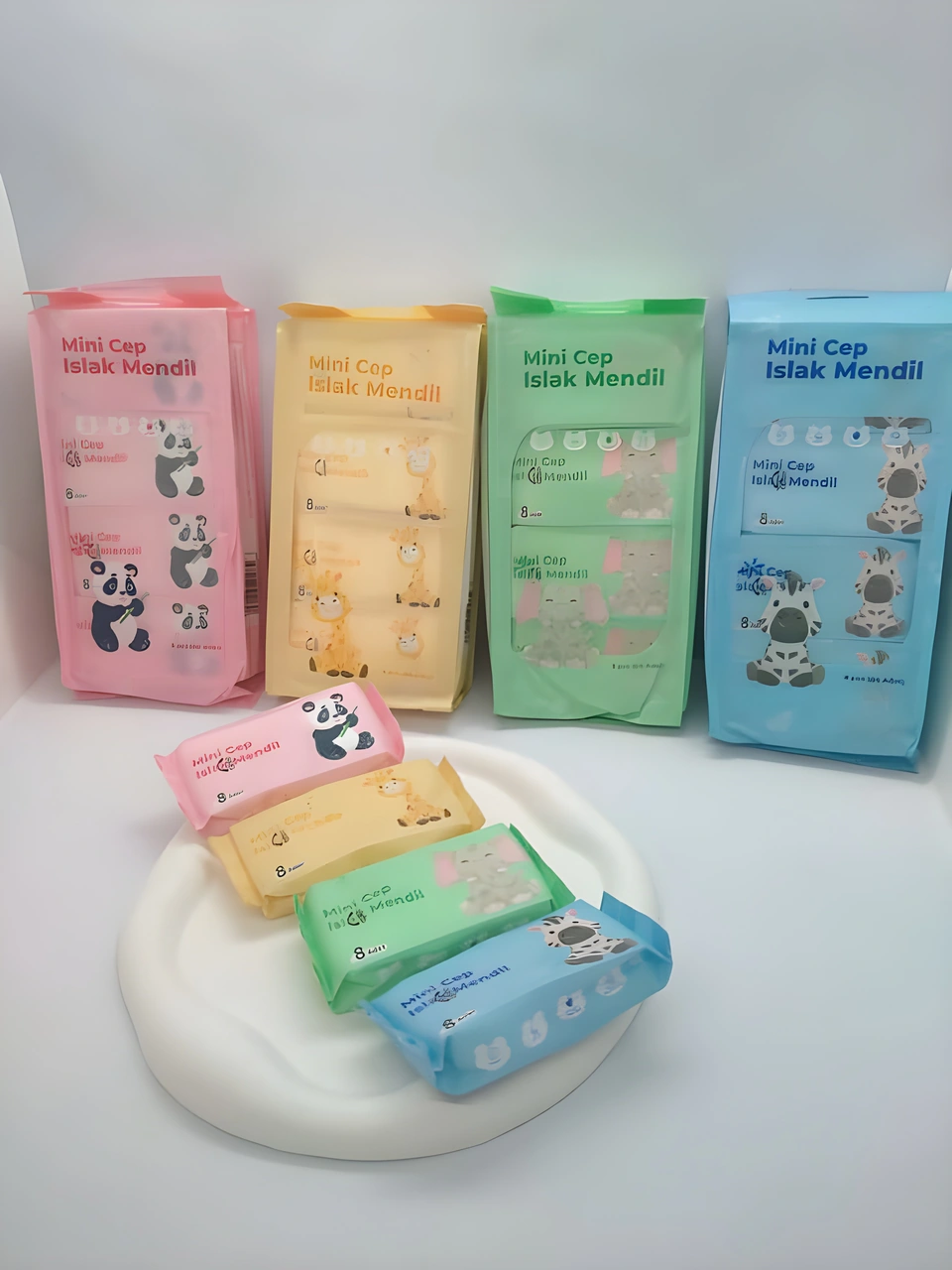 Cep & Çanta Boy 4 Adet 8 Li Paket Islak Mendil 32'li Set