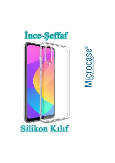 Microcase Xiaomi Mi 9 Lite Ince 0.2 Mm Silikon Kilif - Seffaf 394282062
