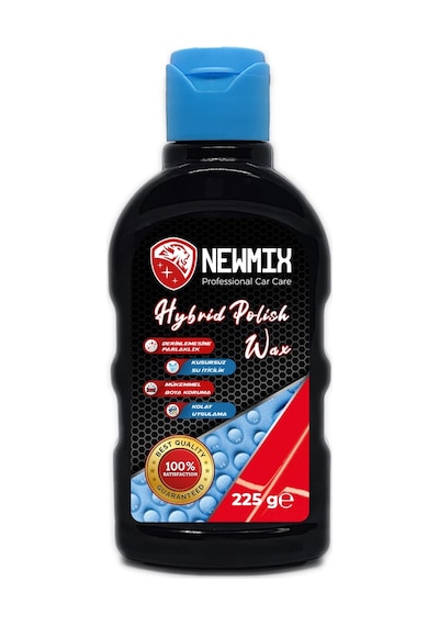 Newmix Hybrid Polish Wax 225 G + Uygulama Süngeri