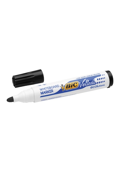 Bic 1701 Velleda Tahta Kalemi Seti - 5 Siyah + 2 Kırmızı