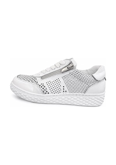 Papucumun Dünyası Kadın Hakiki Deri Nefes Alan Ortopedik Konfor Yan Fermuar Detaylı Sneaker Beyaz Papucumun Dünyası Kadın Hakiki Deri Nefes Alan Ortopedik Konfor Yan Fermuar Detaylı Sneaker Beyaz