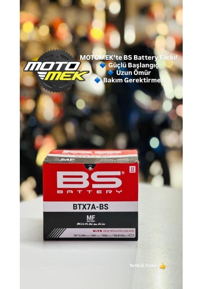 Sym Symphony St 200 Euro5 Symphony St 200i Uyumlu Bs Battery Btx7a-bs Motosiklet Aküsü Ytx7a