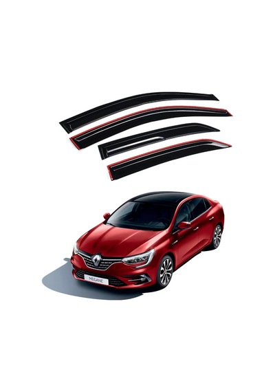 Renault Megane 4 Sedan Mugen Tip Cam Rüzgarlığı