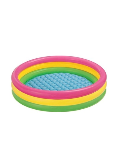 Intex 3 Bogumlu Sunset Yumuşak Tabanlı Havuz 114 X 25cm Çok Renkli