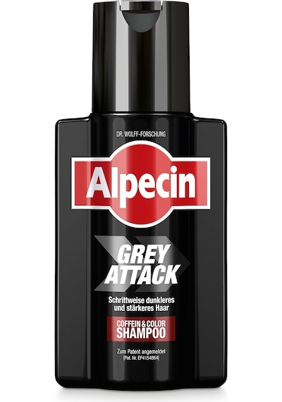 Grey Attack 200 Ml Kafeinli Şampuan Gri Saçlar İçin Erkek Kullanıcıya Özel Renk Yoğunlaştırıcı