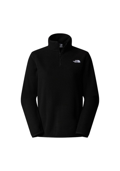 The North Face Glacier Fleece 1/4 Zip Kadın Siyah Outdoor Polar Nf0a8d2jjk31-24131