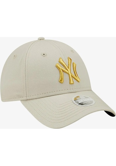 New Era Metallıc Logo 9forty Neyyan Unisex Şapka 60222491 Bej