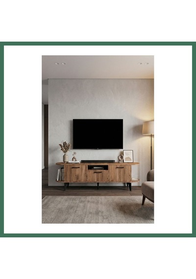 En-cag Mira Tv Sehpası Suntalam Siyah 160x35 Cm Bss En-cag Mira Tv Sehpası Suntalam Siyah 160x35 Cm Bss