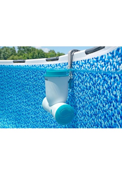 Skimatic 2 574 Litre Filtre Pompası Ve Sıyırıcı 40,5 Cm X 25 Cm X 42,5 Cm Yeşil/beyaz