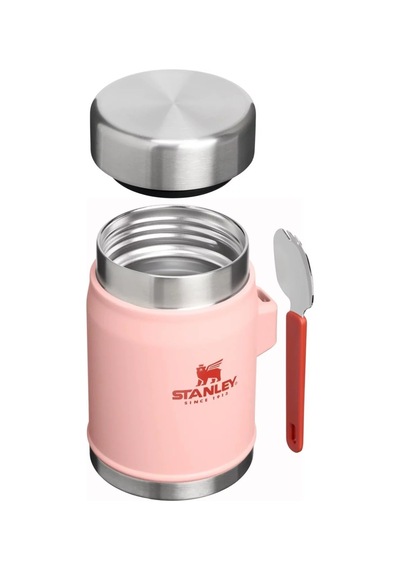 Stanley Classic Legendary Kaşıklı Yemek Termosu 0.4l / Peach Rose Pembe